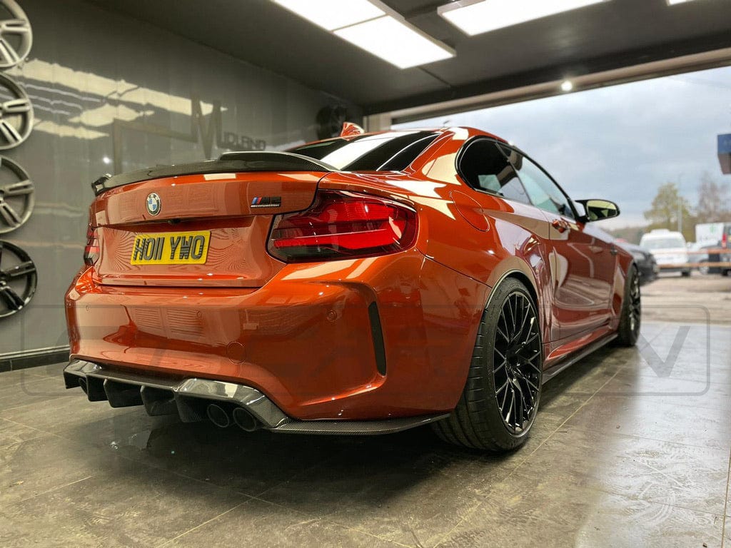 BMW M2 / M2C F87 CARBON FIBRE DIFFUSER - V STYLE