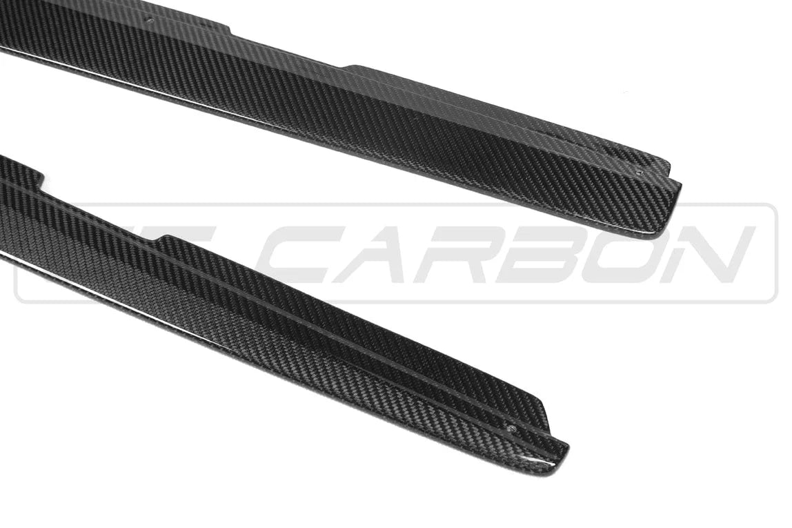 FALDONES LATERALES DE FIBRA DE CARBONO BMW SERIE 1 Y 2 F20/F22/F23 - ESTILO MP CT CARBONO