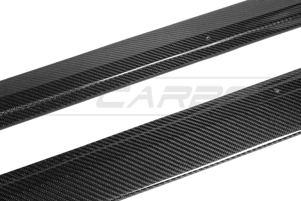 FALDONES LATERALES DE FIBRA DE CARBONO BMW SERIE 1 Y 2 F20/F22/F23 - ESTILO MP CT CARBONO