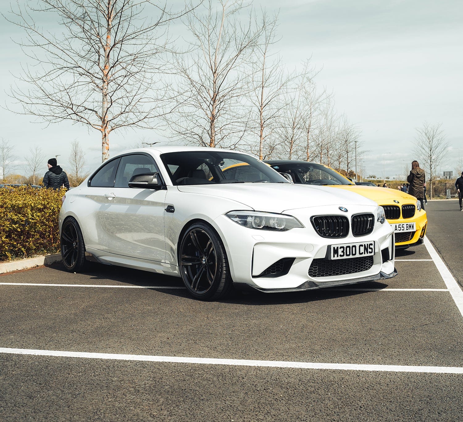 BMW M2 F87 CARBON FIBRE SPLITTER - CS STYLE