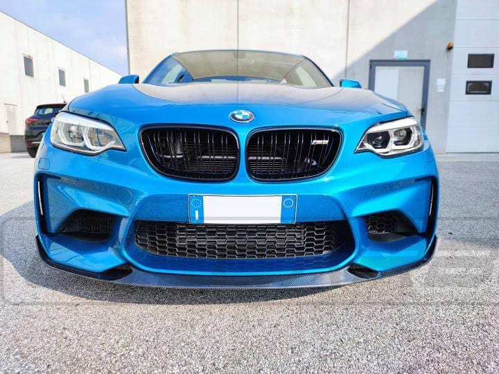 BMW M2 F87 N55(OG) CARBON FIBRE SPLITTER - M2C / CS STYLE