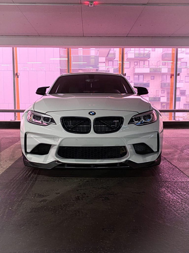 BMW M2 F87 N55(OG) CARBON FIBRE SPLITTER - V-STYLE