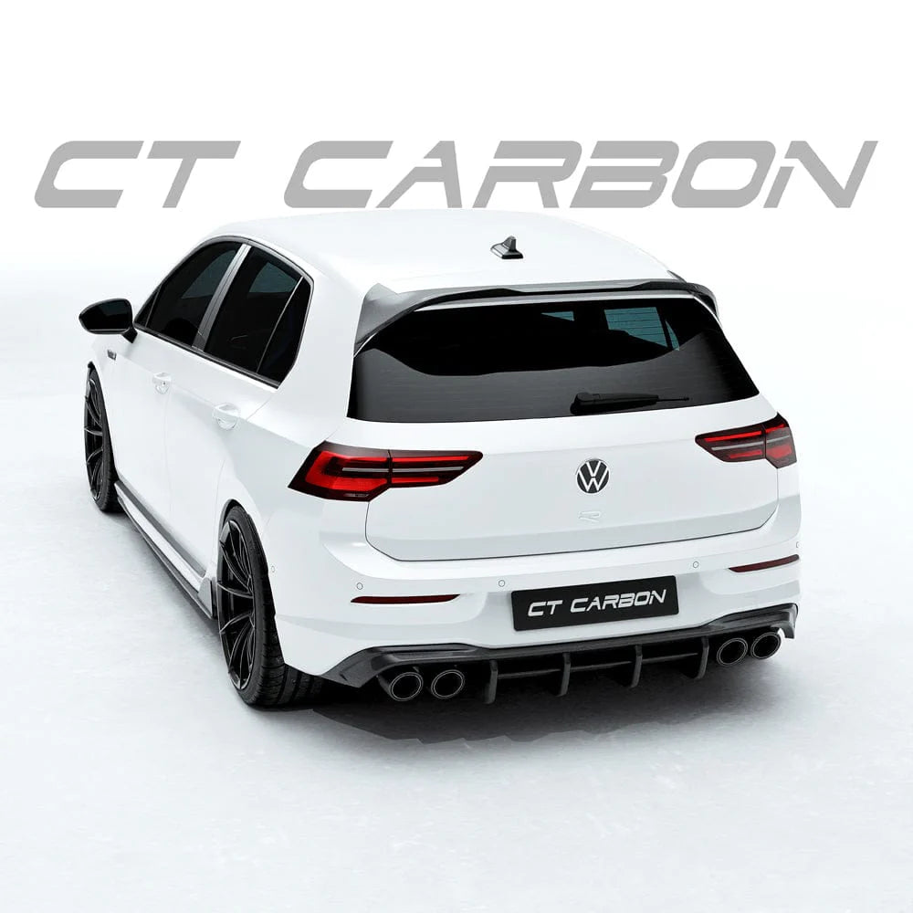 VW GOLF MK8 R CARBON FIBRE DIFFUSER - CT DESIGN - Avoro Design