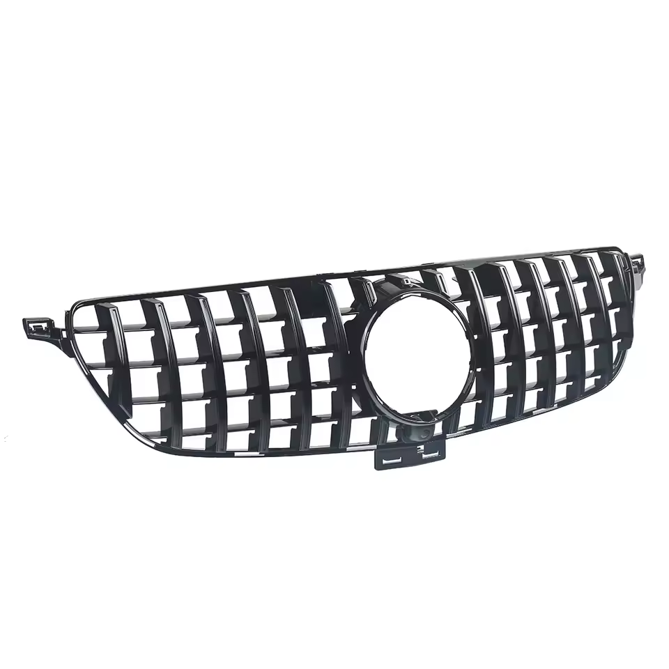 Mercedes GLE C292 Coupe Gloss Black Panamericana GT Style Grill (2015-2019)