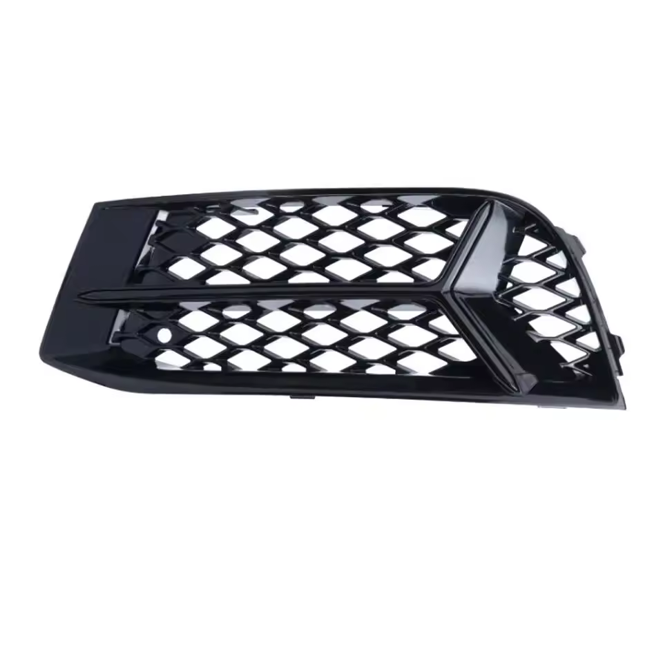 Parrillas de luz antiniebla Negro Brillo para Audi A3/S3 8V Facelift (2017-2020)