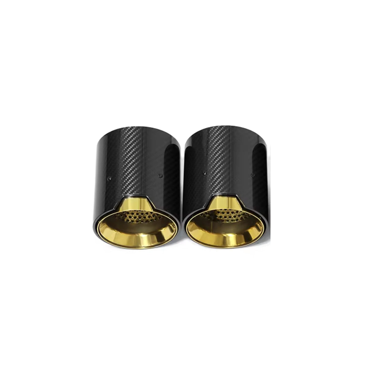 BMW Serie 5 535i (F10/F11) Colas de escape de carbono corte recto