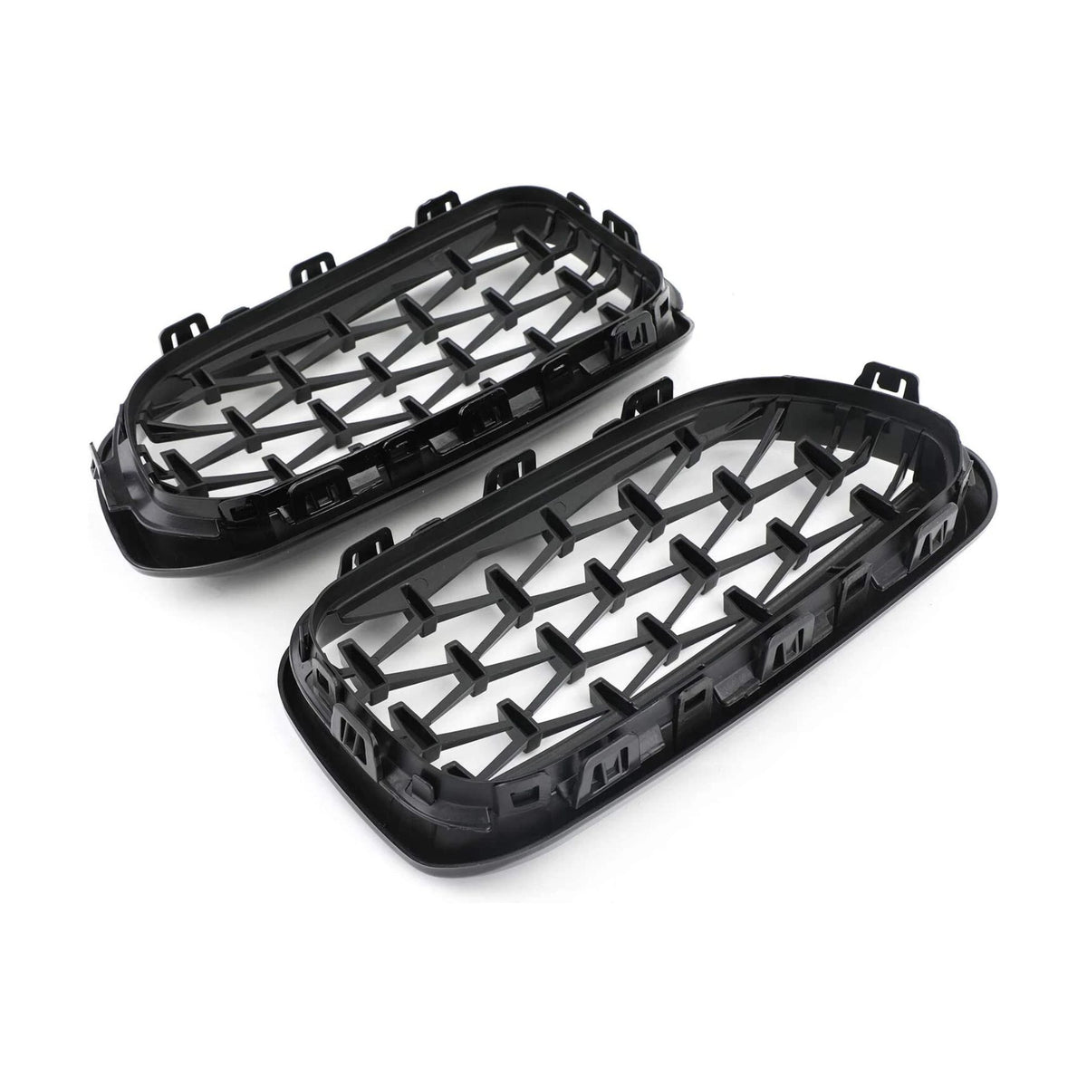 BMW 1 Series F20/F21 LCI Gloss Black Diamond Grill (2015-2019)