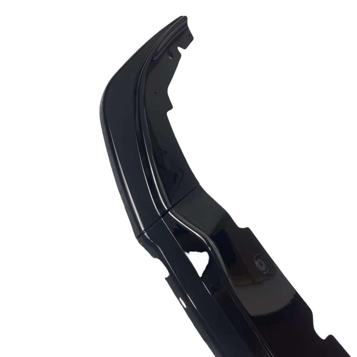 BMW Serie 1 F40 Lip Frontal Negro Brillo (2019-2024)