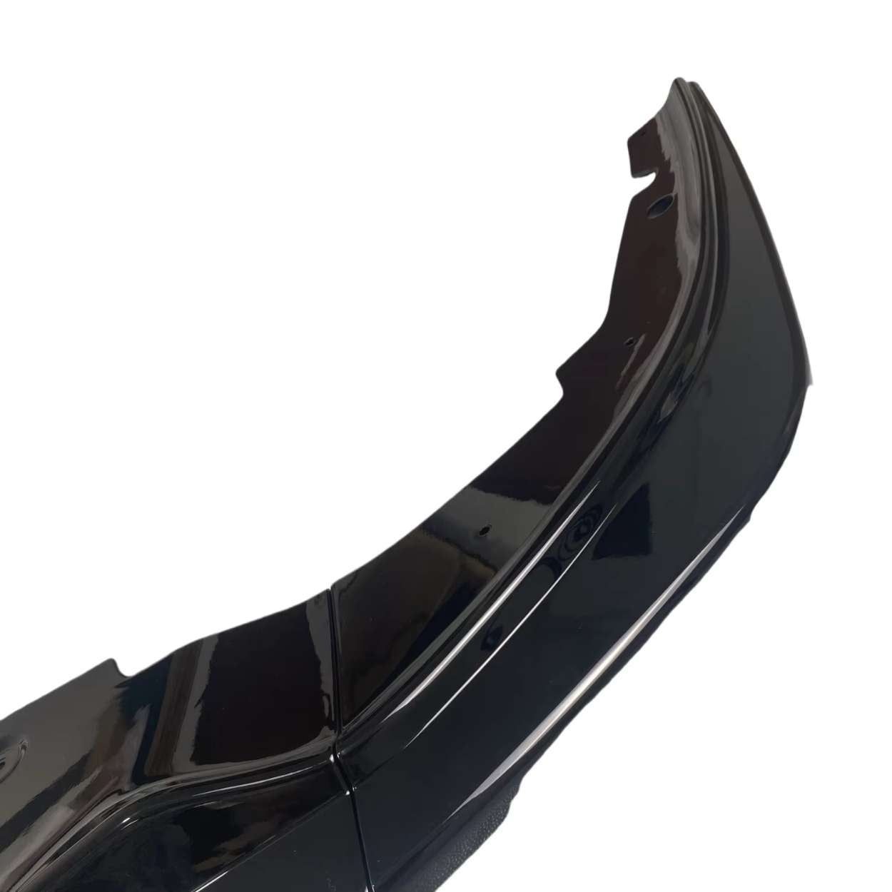 Splitter de labio delantero negro brillante BMW Serie 1 F40 (2019-2024)