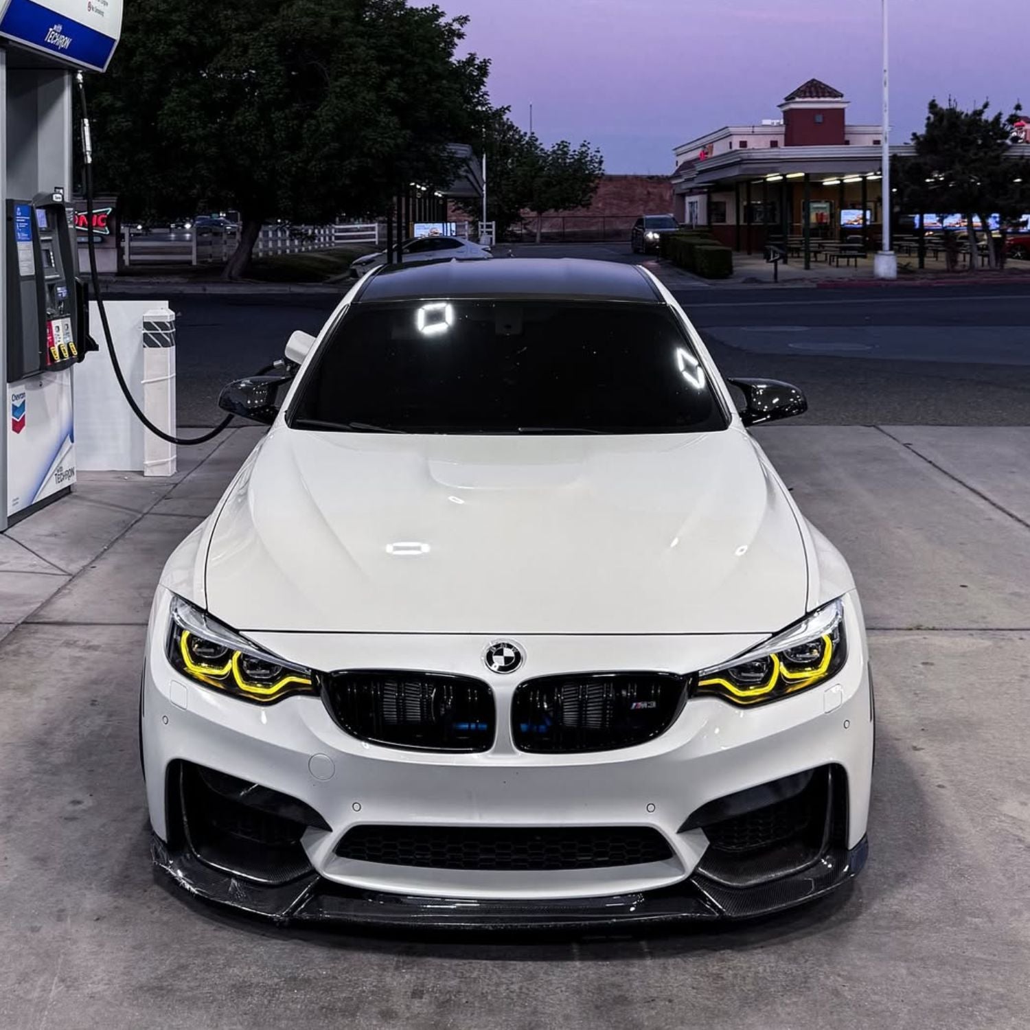 CSL Style Yellow DRL LED Lights Module Set For BMW M3 & M4 (F80/F82/F83)