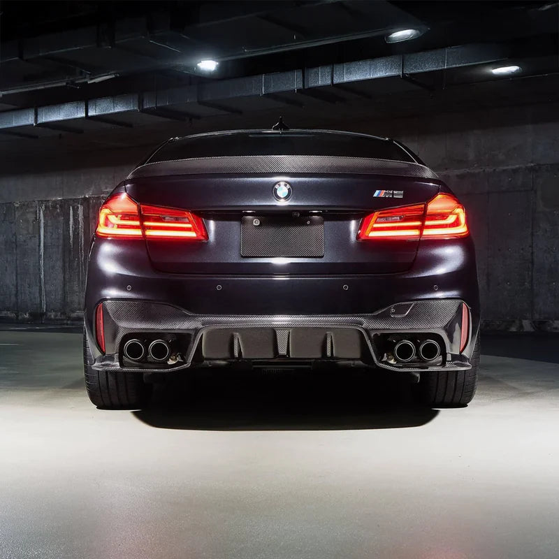 BMW M5 F90 Carbon Fibre 3D Style Rear Diffuser (2017-2024)