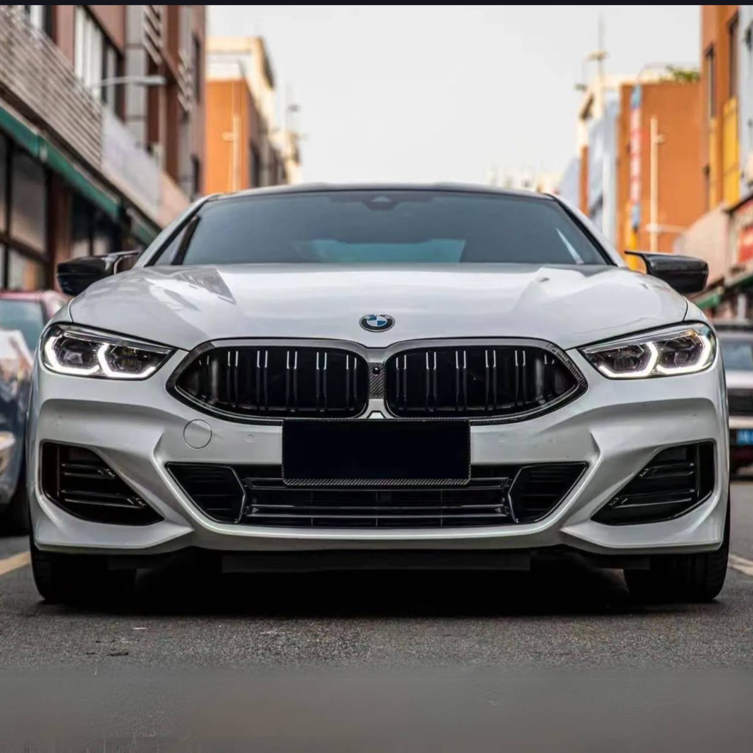 BMW 8 Series G14/G15/G16 | M8 F91/F92/F93 LCI Pre-Preg Dry Carbon Fibre Double Slat Grill (2023+)