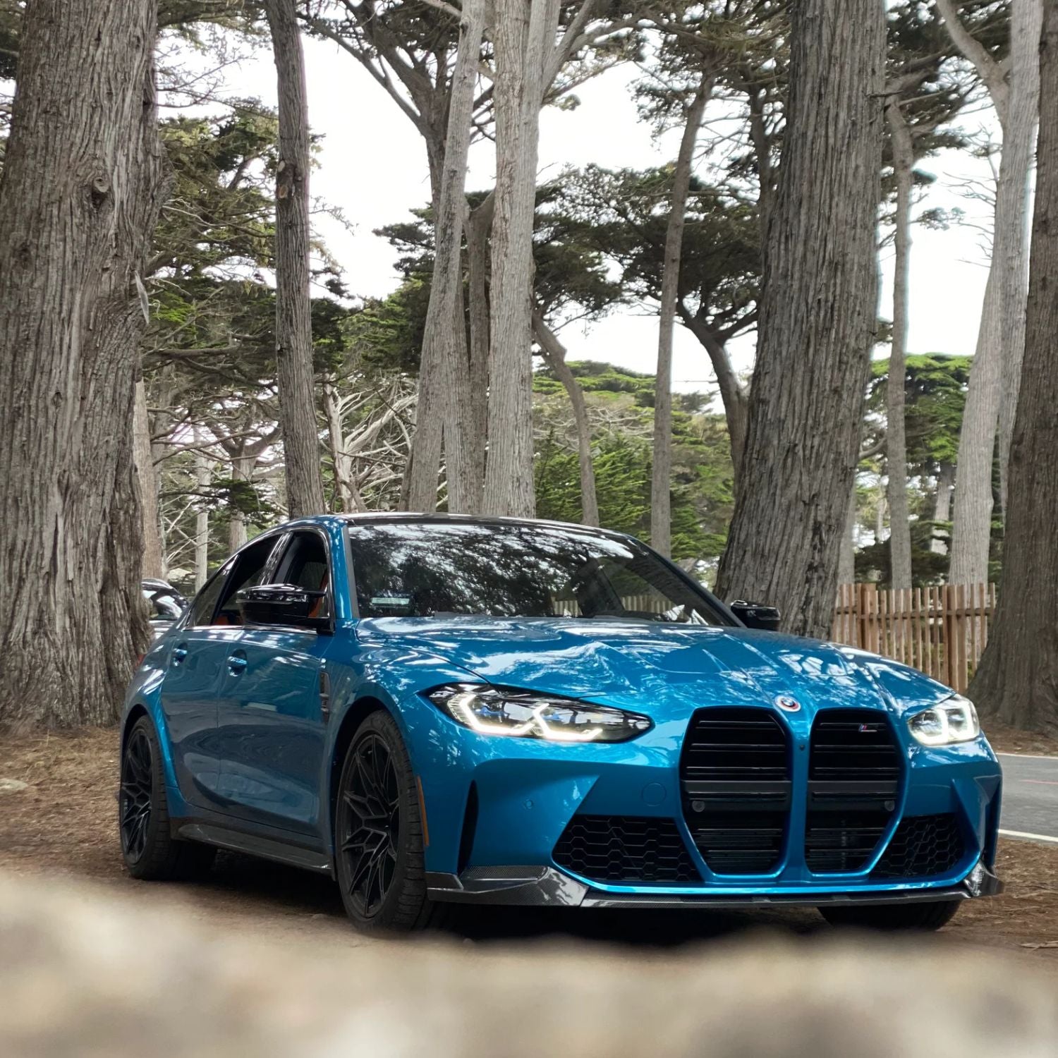 BMW M3 G80 G81 / M4 G82 G83 Carbon Fibre Mp Style Front Lip Splitter (2021+)