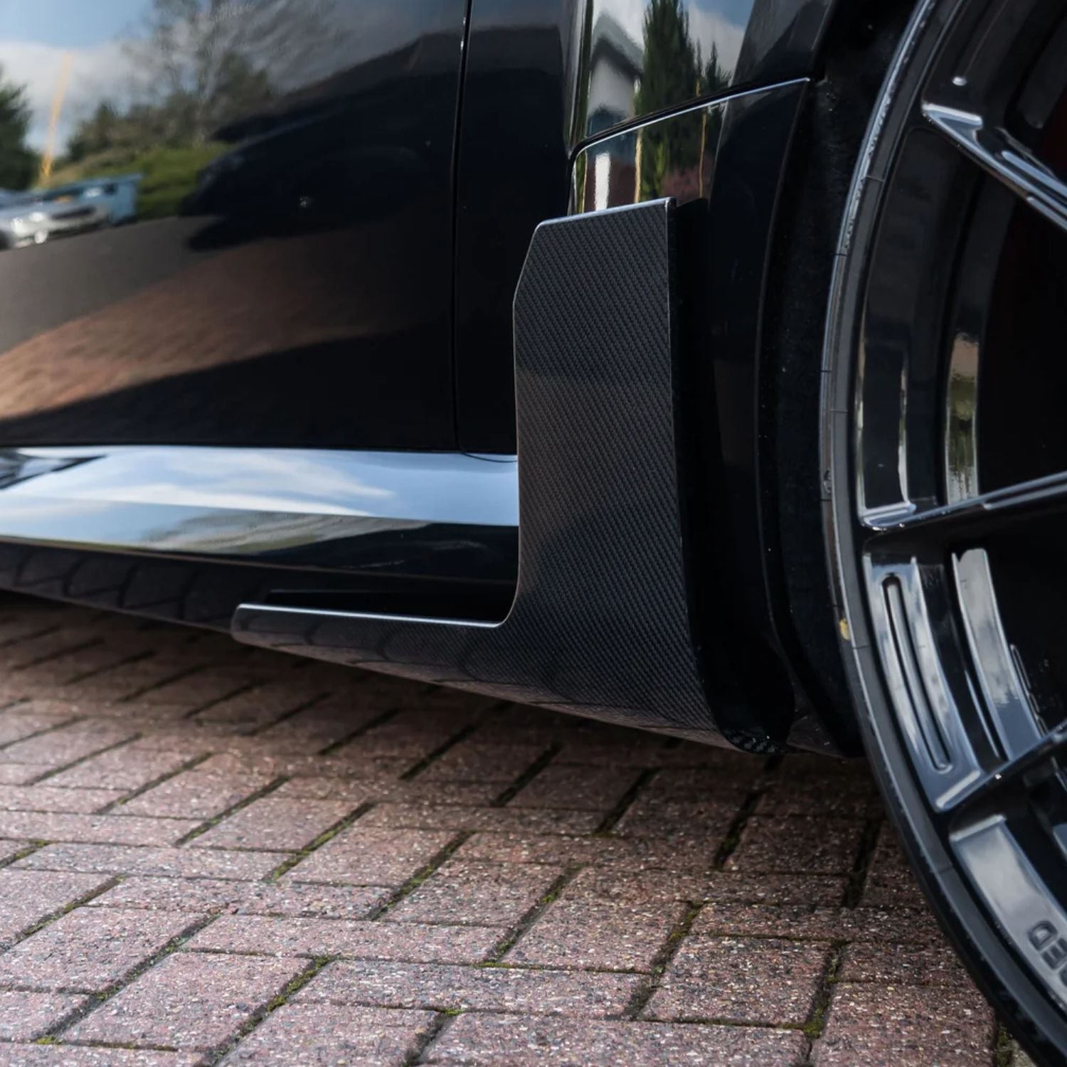 BMW M2 G87 Pre-Preg Dry Carbon Fibre Side Skirt Fins By OPTIC (2023+)