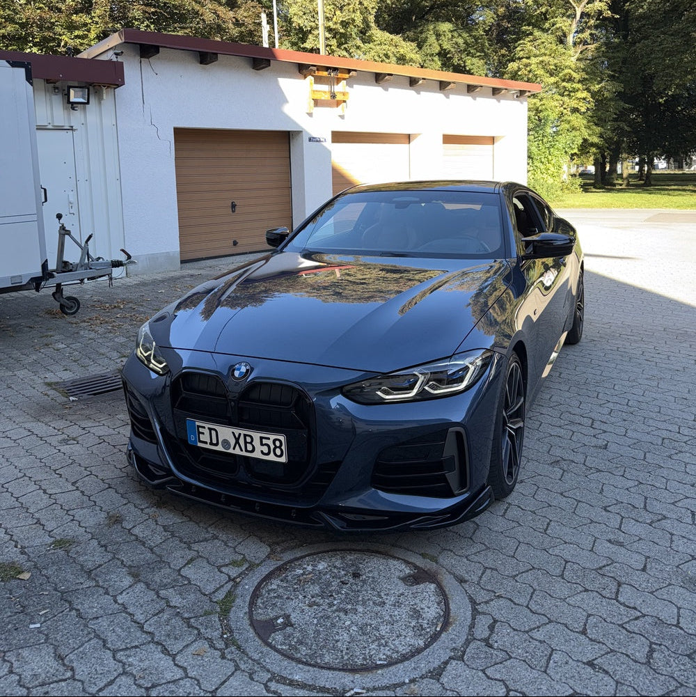 BMW Serie 4 G22 G23 Parrilla Estilo CSL Negro Brillo (2020+)