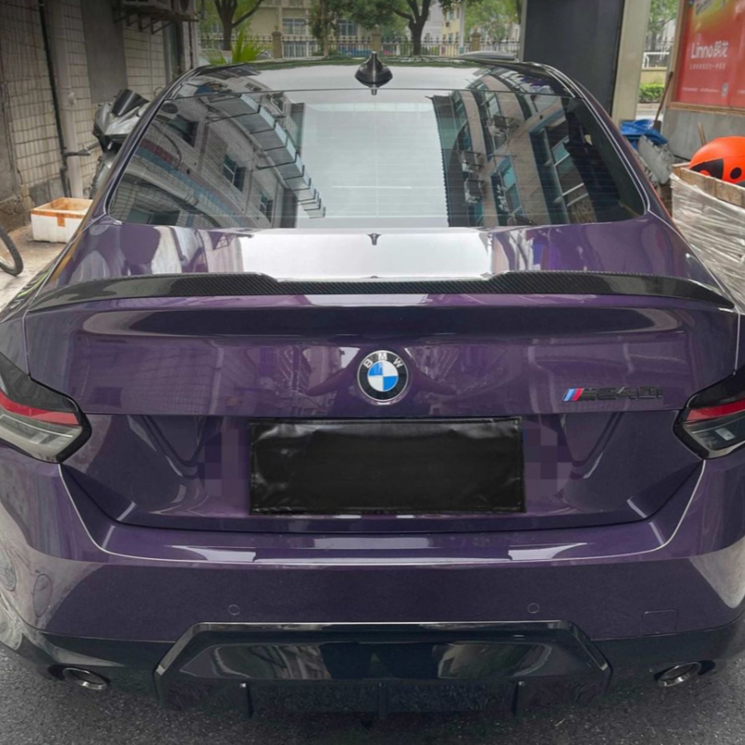 BMW Serie 2 G42 & M2 G87 Prepreg de Carbono Estilo Vs Alerón Trasero por OPTIC (2021+)