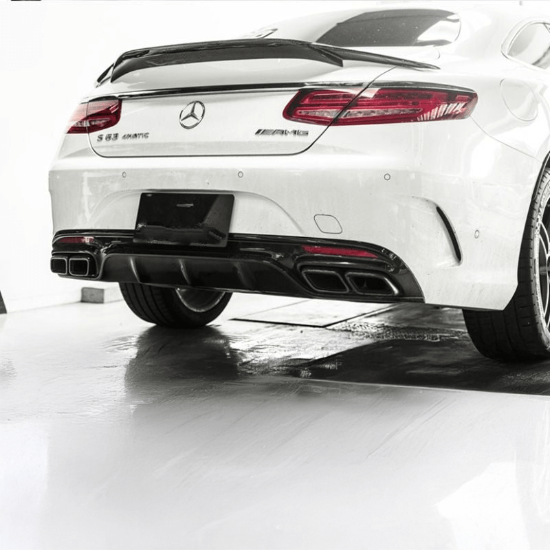 Mercedes S-Class C217/S63/S65 Spoiler Trasero Estilo B de Carbono Prepreg (2015-2020)