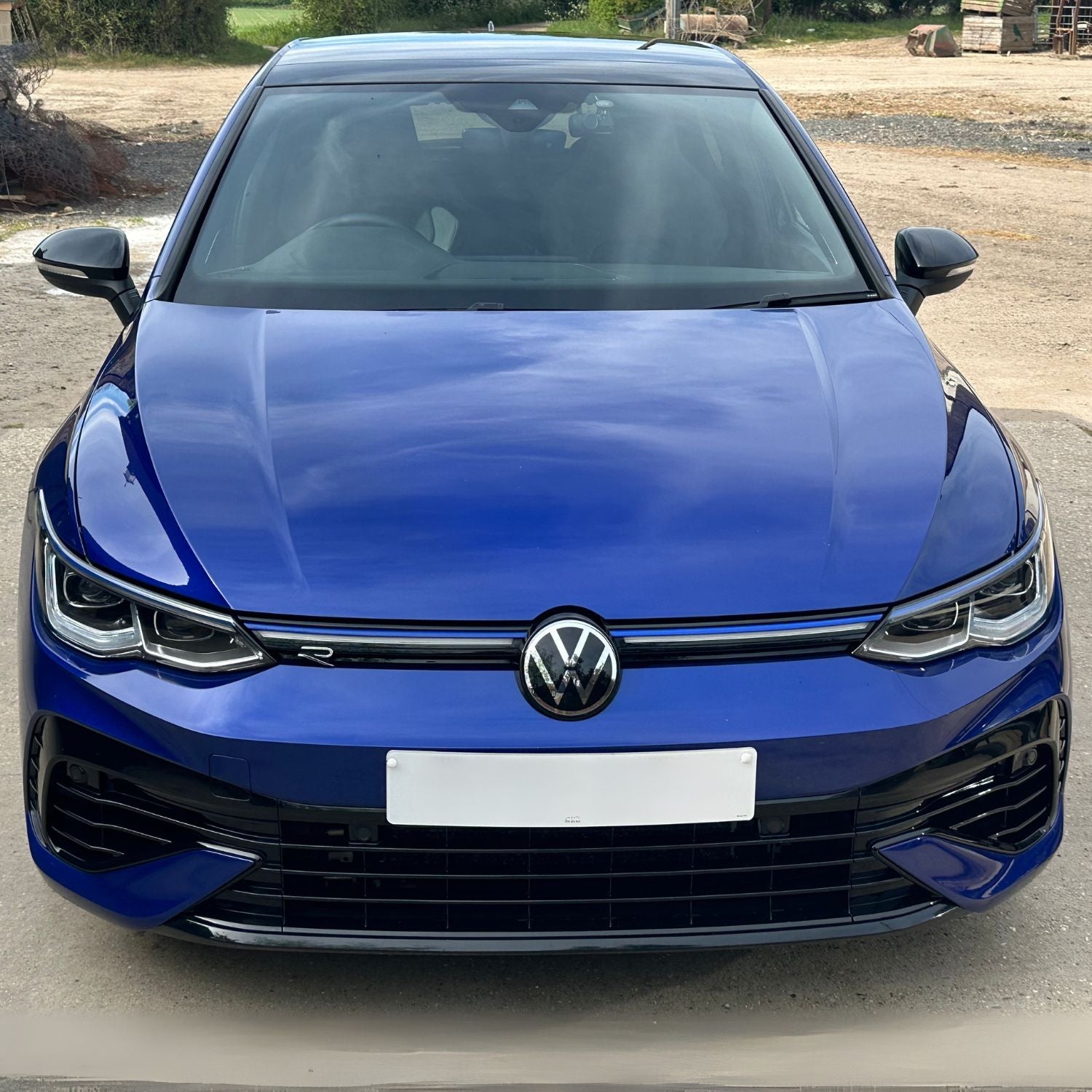 Cubiertas de espejo negro brillante para VW Golf MK8 (2020+)