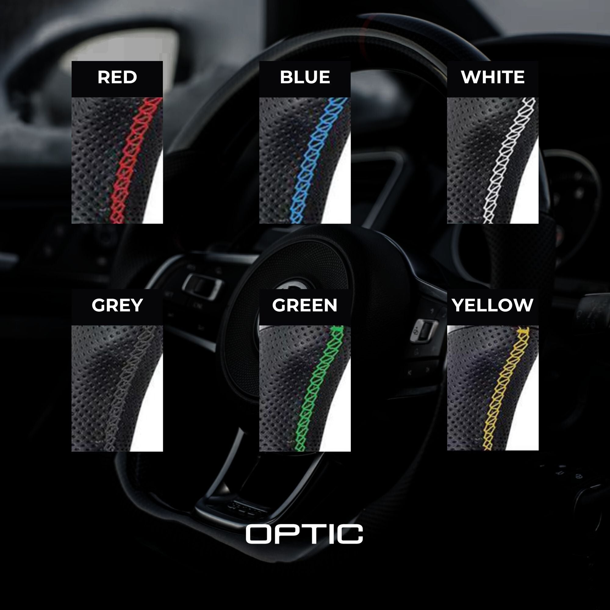 OPTIC Forged Carbon Fibre Custom Steering Wheel For 1, 2, 3, 4 Series - Avoro Design