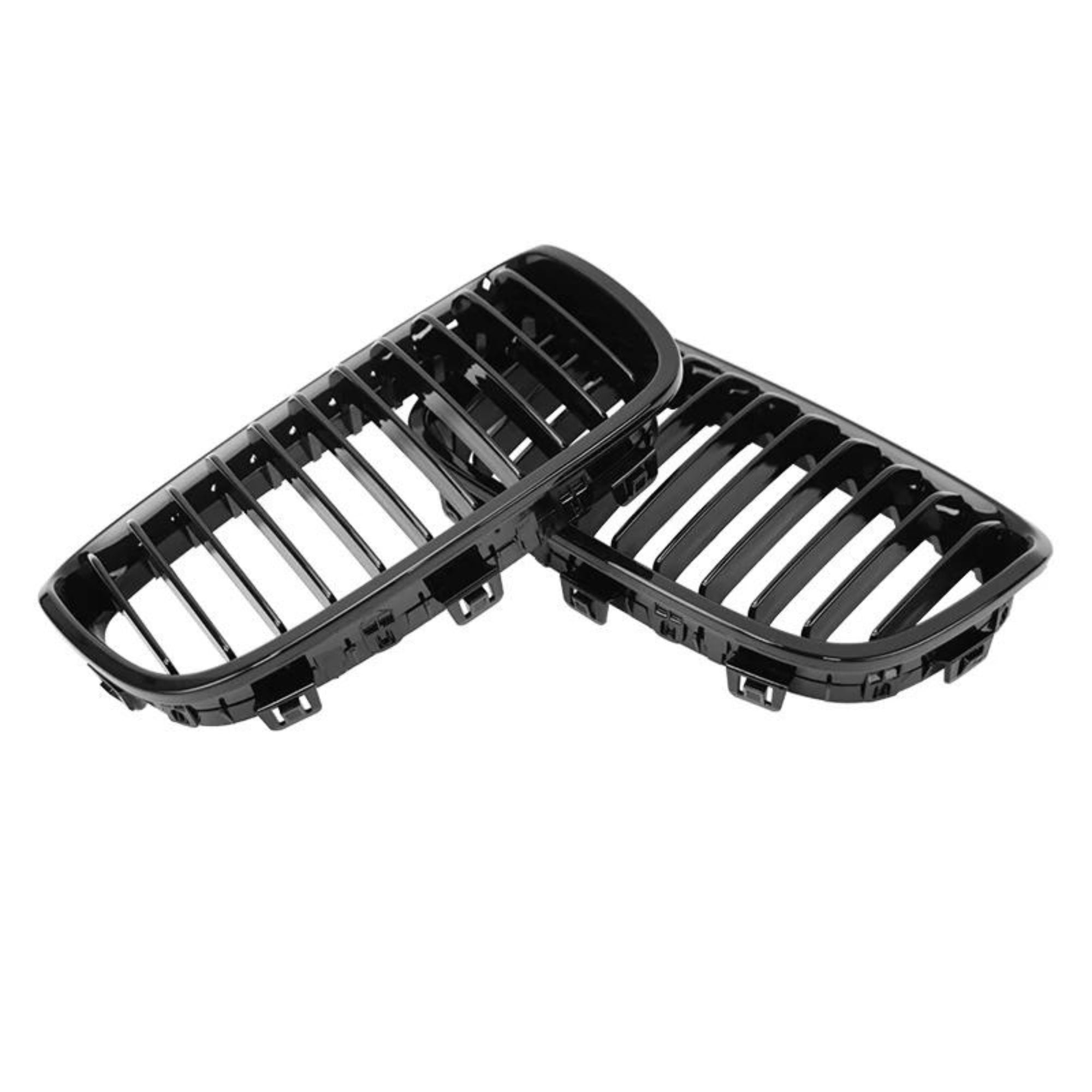 1 Series Pre-LCI Gloss Black Single Slat Front Grills F20 F21 (2011-2014) - Avoro Design