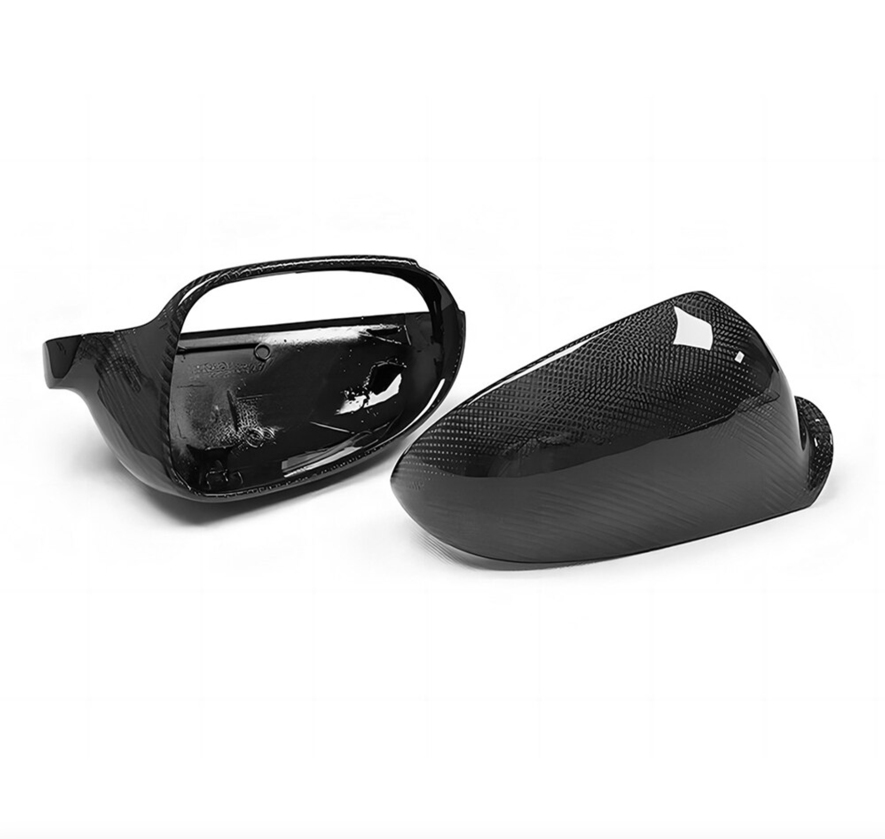 Golf MK5 Carbon Fibre Replacement Wing Mirror Covers (2006-2009) - Avoro Design