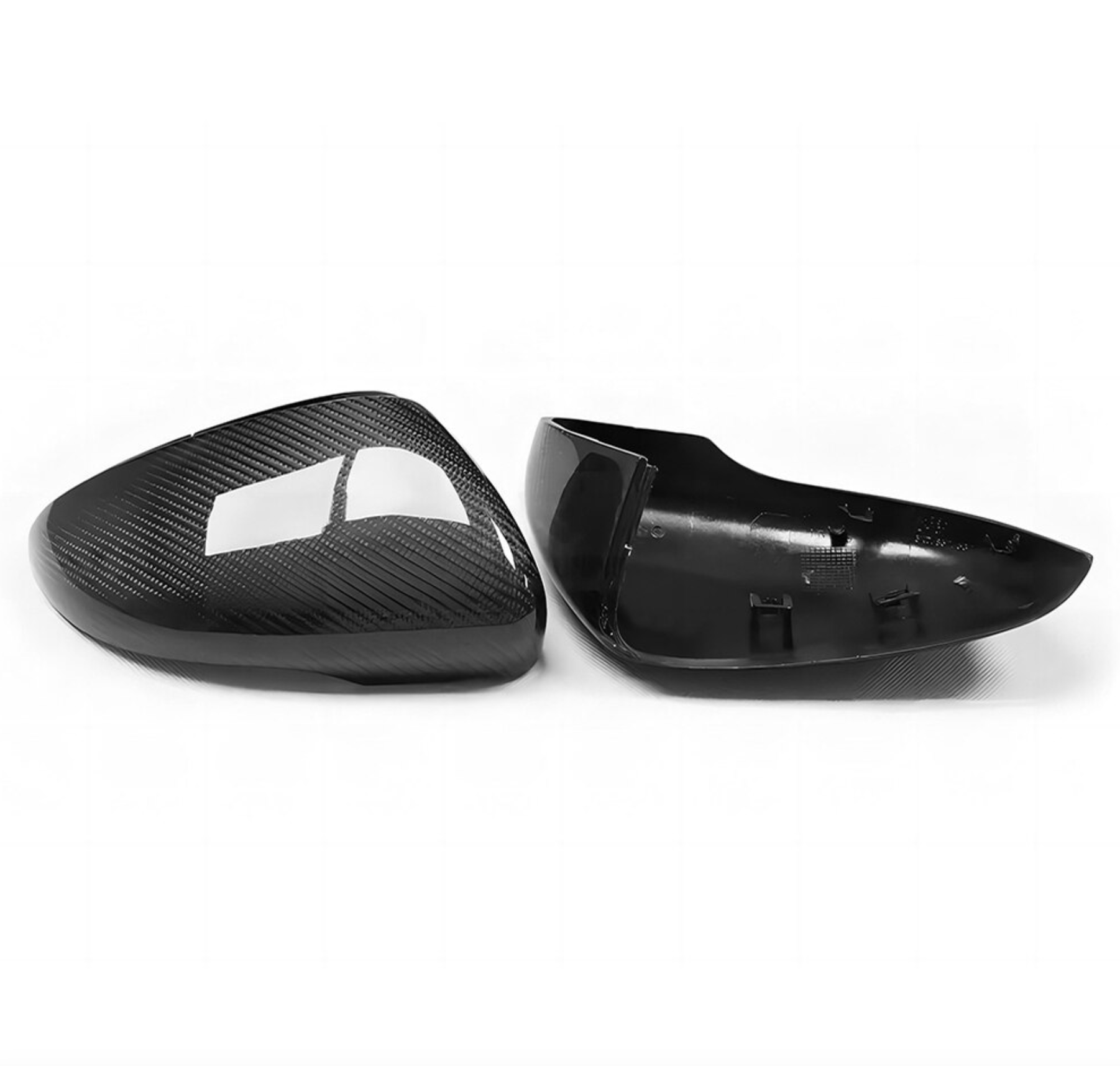 Golf MK6 Carbon Fibre Replacement Wing Mirror Covers (2008-2013) - Avoro Design