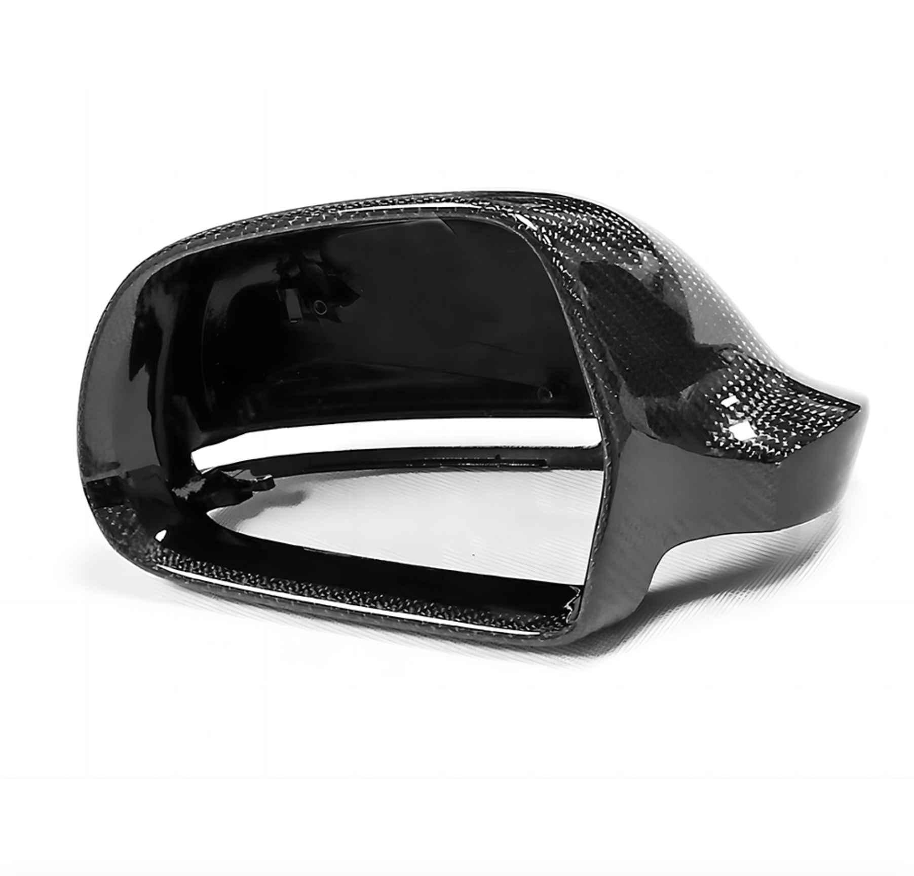 A3 8P Carbon Fibre Replacement Wing Mirror Covers (2009-2013) - Avoro Design