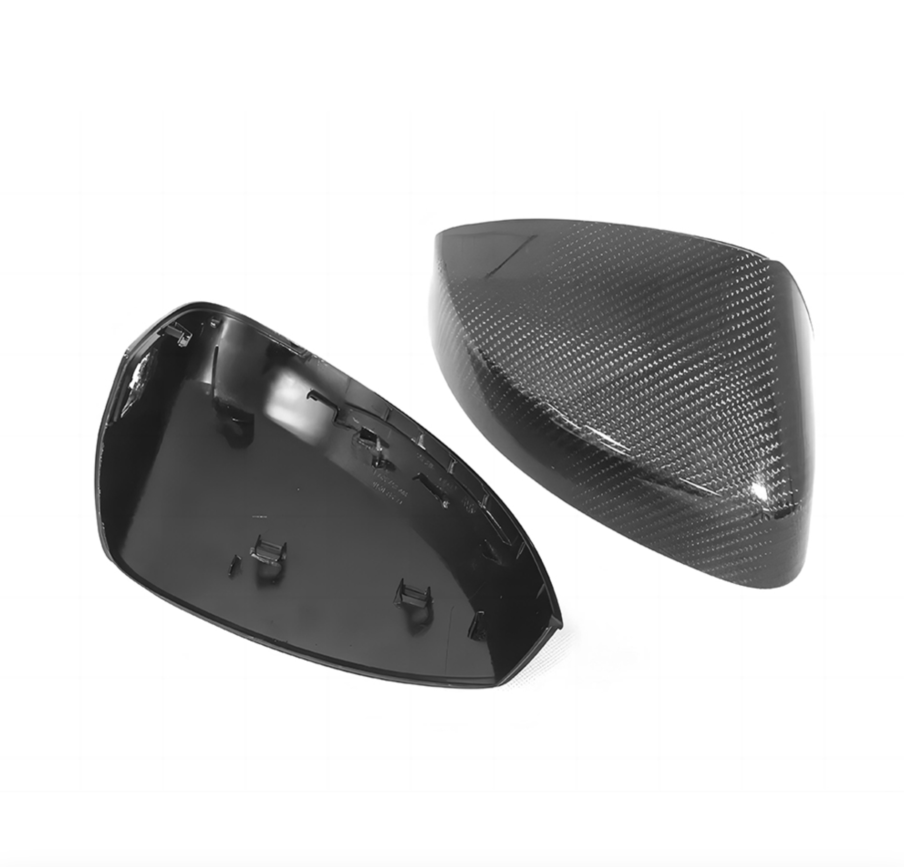 A3 8V Carbon Fibre Replacement Wing Mirror Covers (2012-2016) - Avoro Design