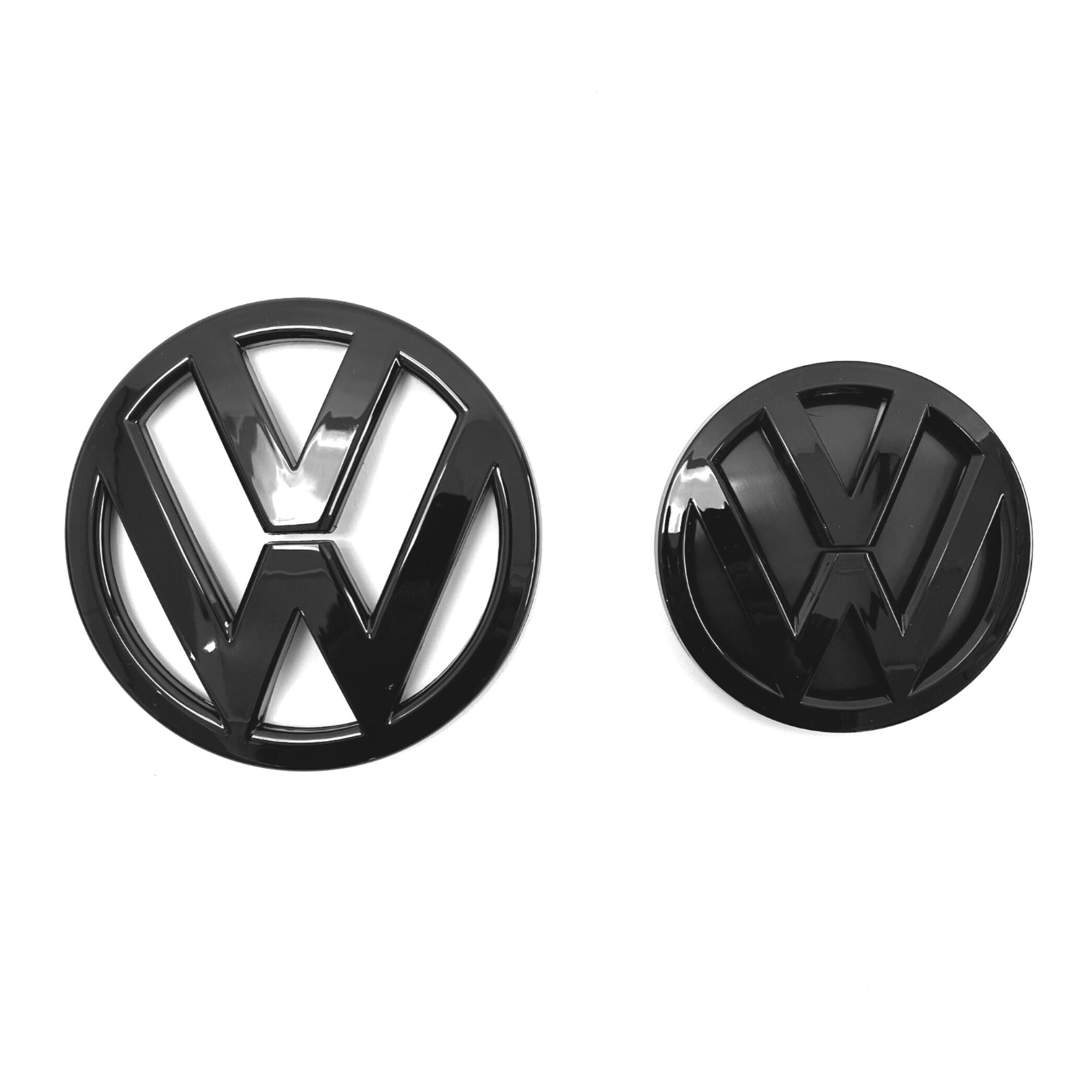 Scirocco Front & Rear Badges Black (2015-2018) - Avoro Design